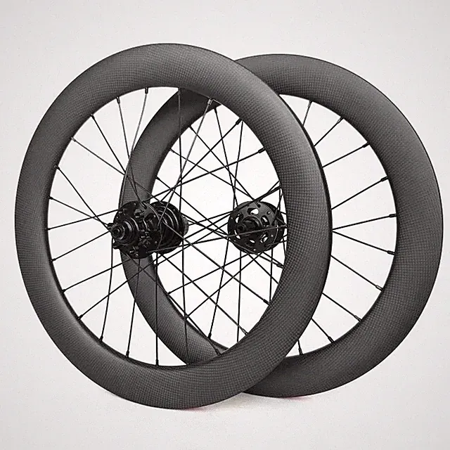 20 Inch 406 Carbon Wheels for Birdy Folding Bicycle Wheelset Clincher Tubeless