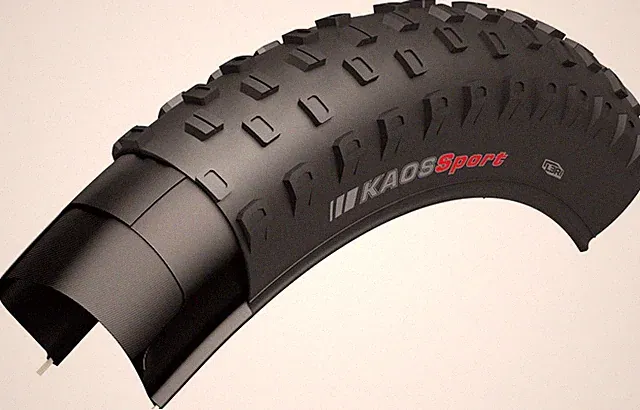 Kenda Kaos Sport 20x2.8 BMX Tire - Durable Wire Bead, 35 TPI, All-Terrain